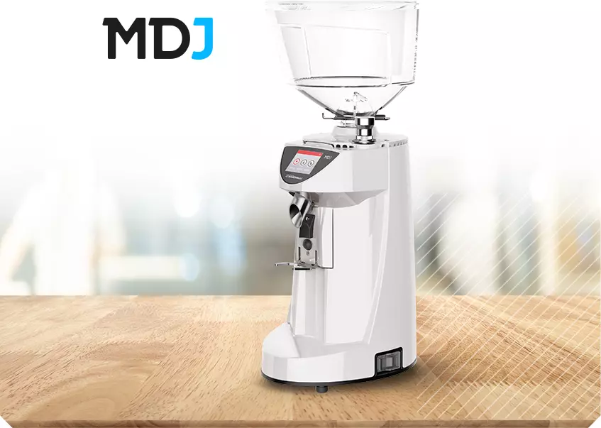 Nuova Simonelli MDJ elektrický mlýnek červený | Lázeňská káva